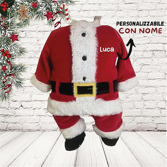 abito babbo natale