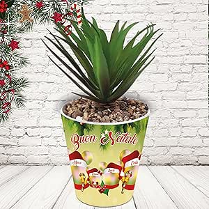 vasetto ceramica ''Topini Family''