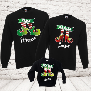 tris felpe ELF PIEDI Nere