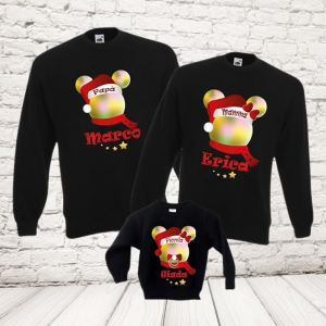 tris felpe gufetti Nere