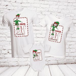 tris t-shirt elf bianche