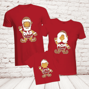 tris t-shirt cookie rosse