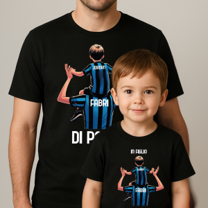 Coppia T-Shirt Di padre in Figlio