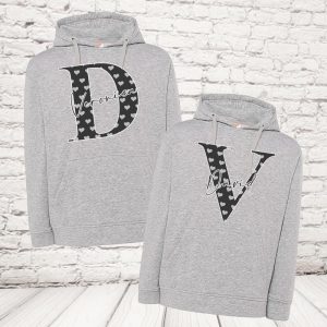 letter love felpe grigie