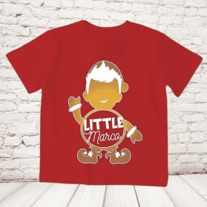 t-shirt singola rossa cookie