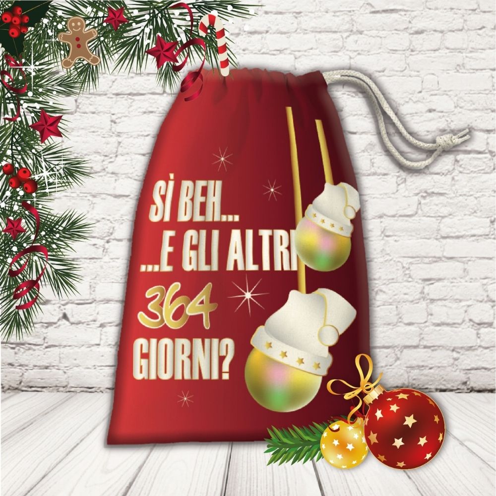 SACCO PORTA REGALI ''364 GIORNI''