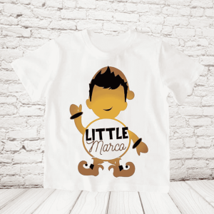 t-shirt singola bianca cookie