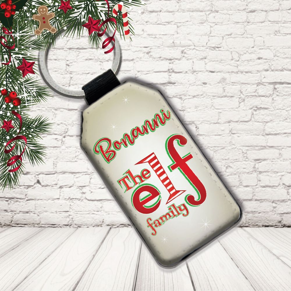 Portachiavi ''ELF FAMILY'' RETTANGOLO