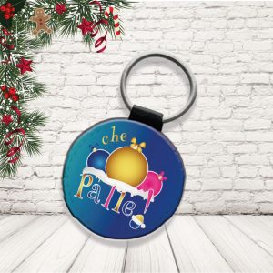 Portachiavi ''CHE PALLE'' CERCHIO
