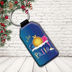 Portachiavi ''CHE PALLE'' RETTANGOLO