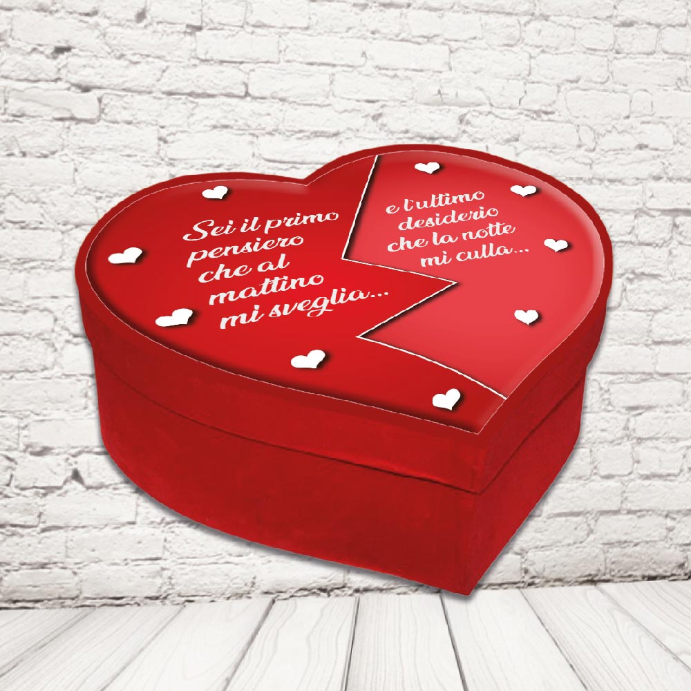 SCATOLA CUORE ''PRIMO PENSIERO''