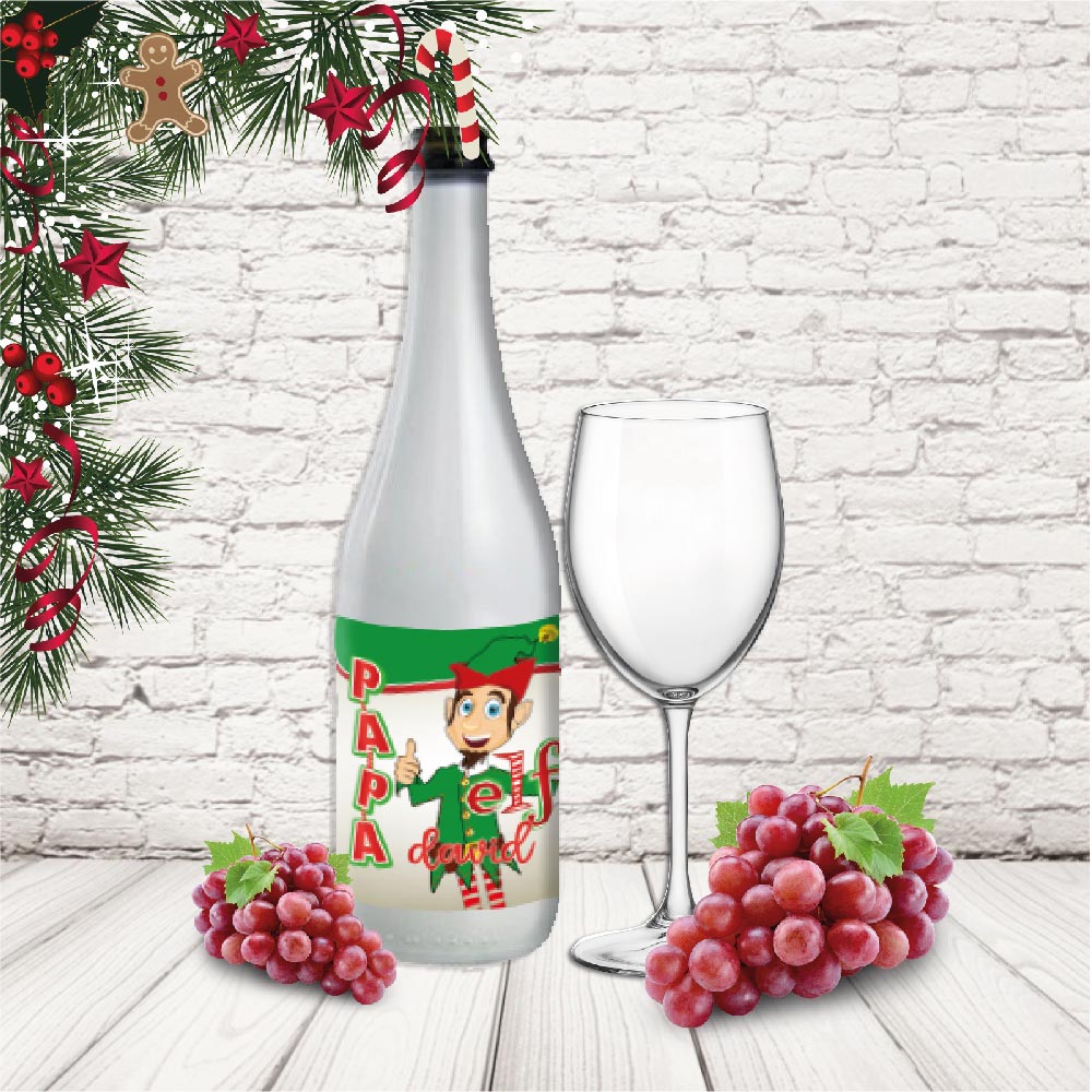 bottiglia ''elf in family''