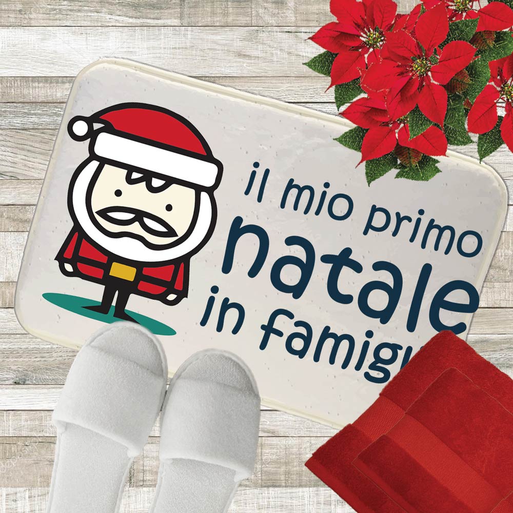 babbo cartoon tappeto bagno