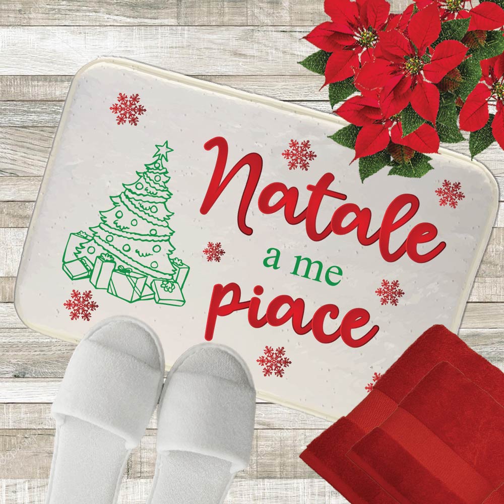 natale piace tappeto bagno