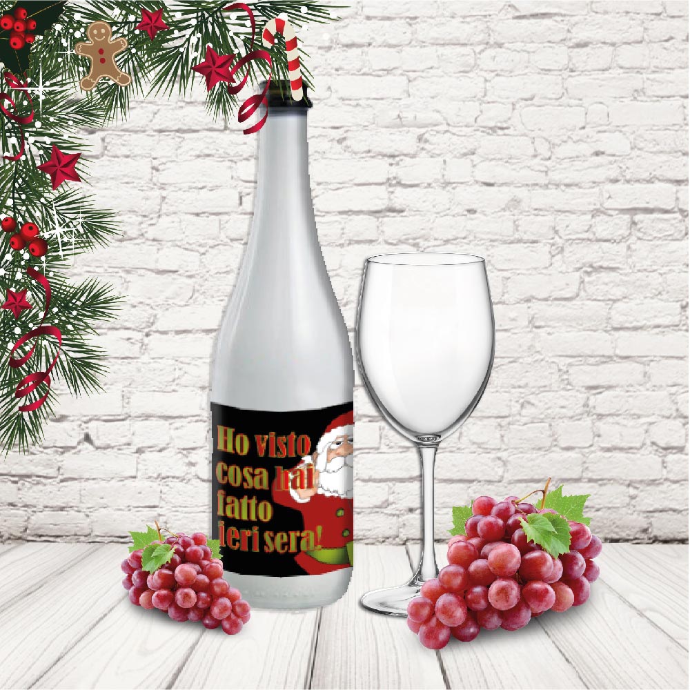 bottiglia ''HO VISTO COSA HAI FATTO''