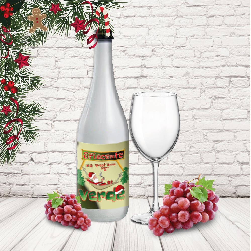 BOTTIGLIA ''NATALE AL VERDE''