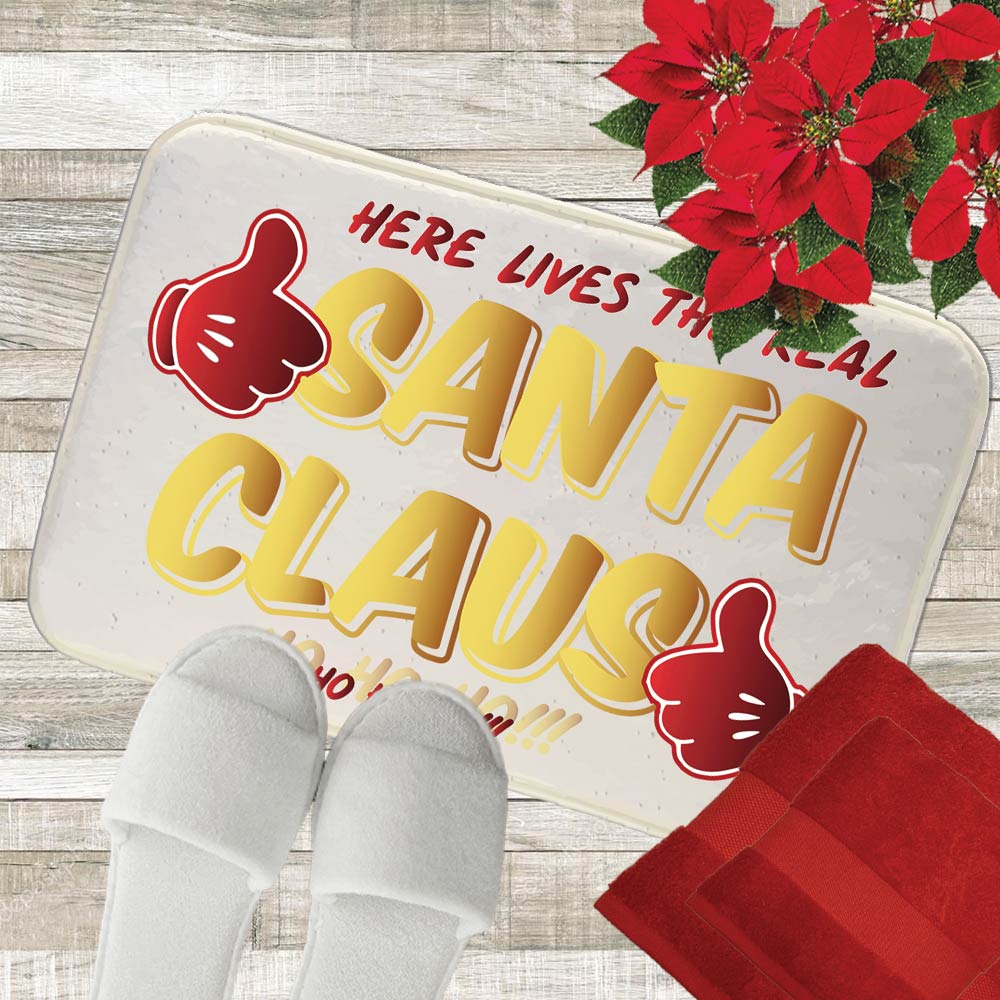 SANTA CLAUS GOLD tappeto bagno