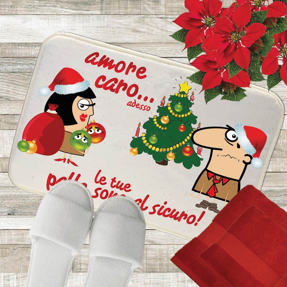 PALLE AL SICURO tappeto bagno