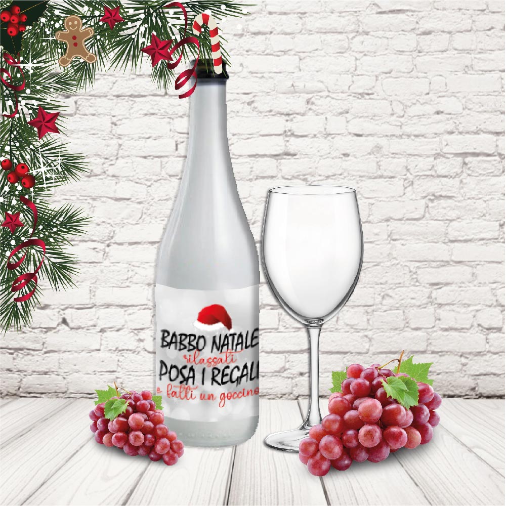 BOTTIGLIA ''POSA I REGALI''