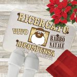 RICERCATO BABBO NATALE tappeto bagno