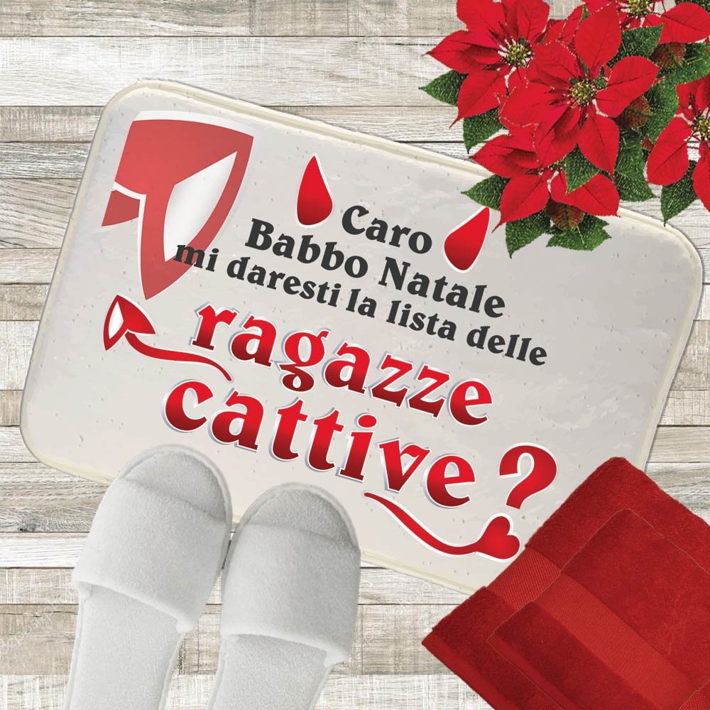 RAGAZZE CATTIVE RED tappeto bagno
