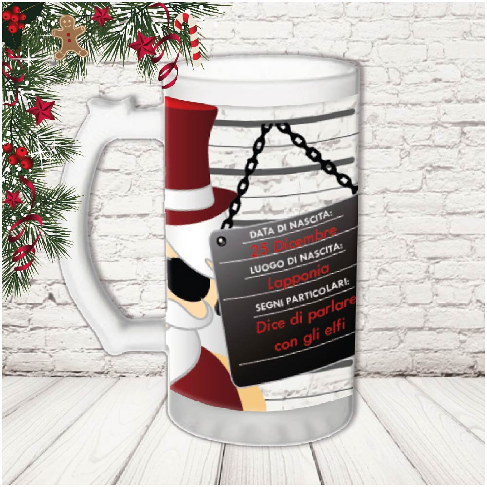 boccale babbo ricercato