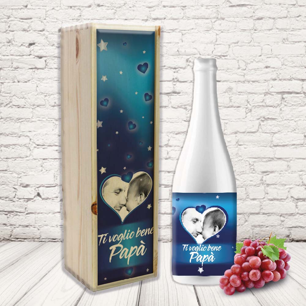 KIT VINO ''BACI DAD''
