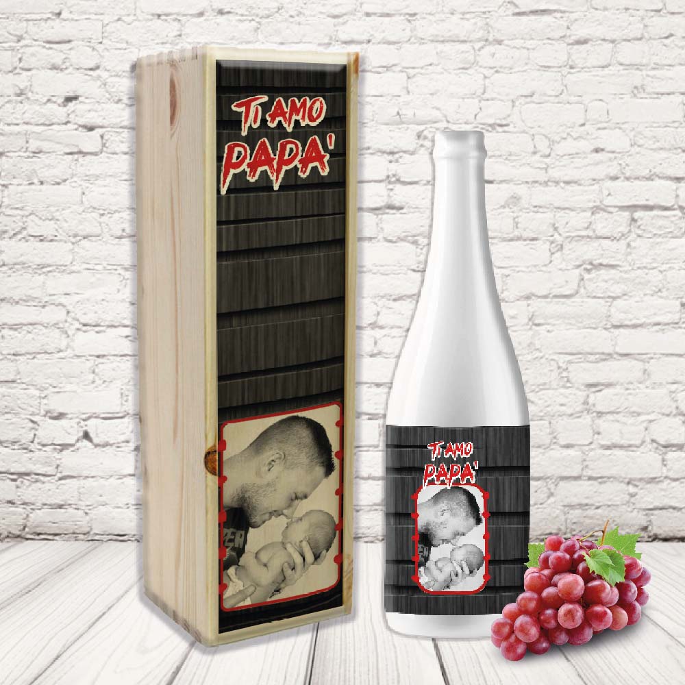 KIT VINO ''DAD MATTONI FOTO''