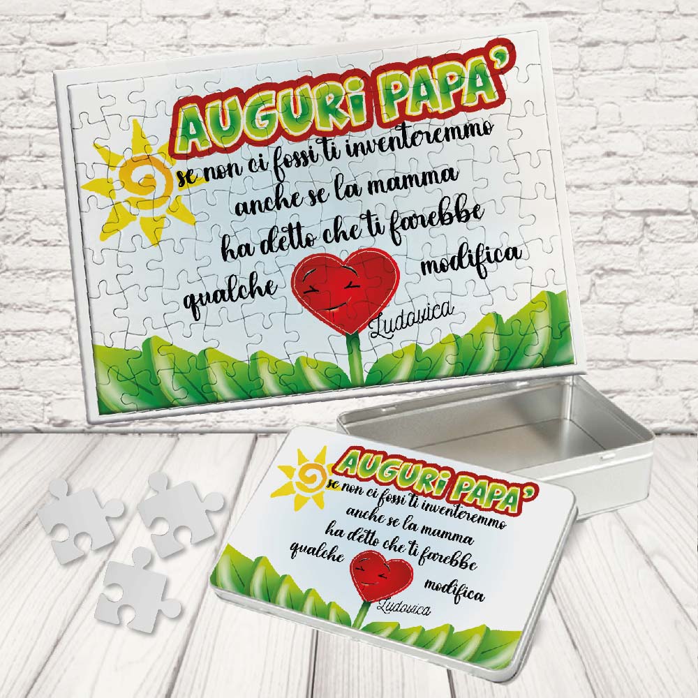 KIT PUZZLE ''DAD GIARDINO''