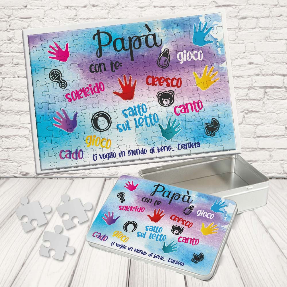 KIT PUZZLE ''CON TE CRESCO''