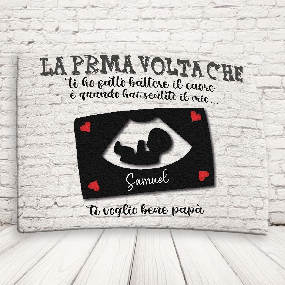 tovaglietta ''LA PRIMA VOLTA'