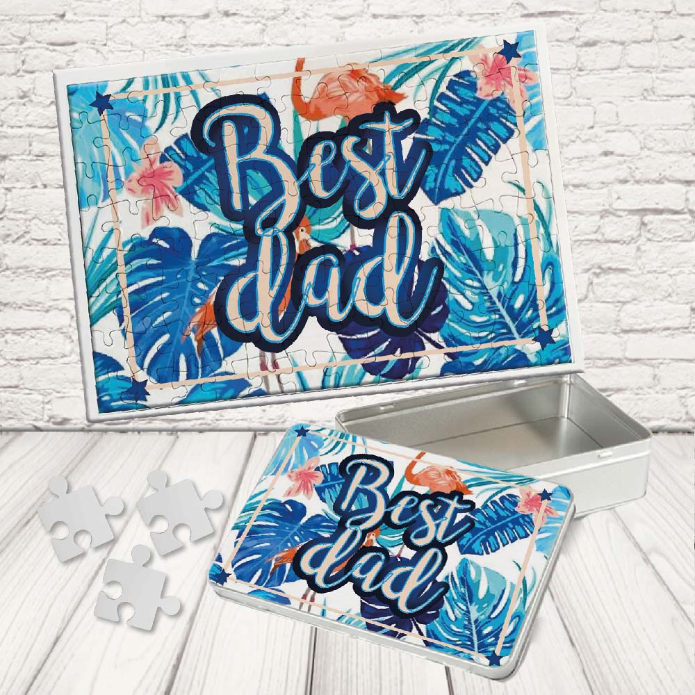 KIT PUZZLE ''NATURE DAD BLU''