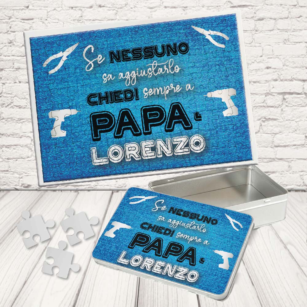KIT PUZZLE ''DAD AGGIUSTATUTTO''