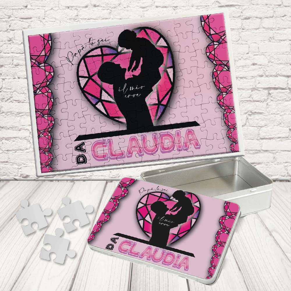 KIT PUZZLE ''CRISTALLO ROSA''