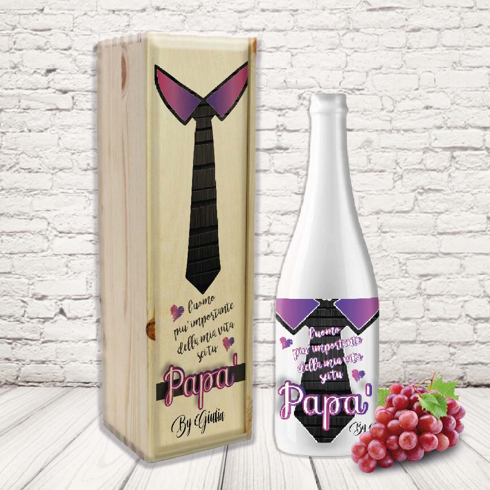 KIT VINO ''DAD CRAVATTA''
