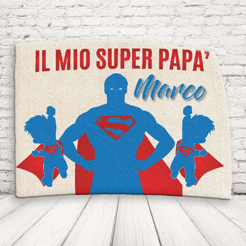 tovaglietta ''DAD SUPER EROE''