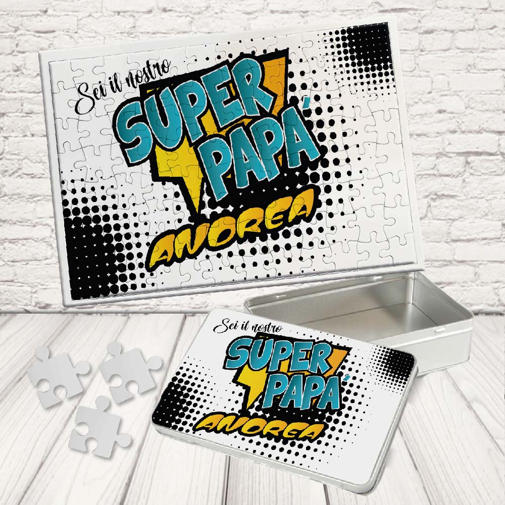 KIT PUZZLE ''COMICS DAD''