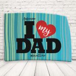 tovaglietta ''LOVE MY DAD''