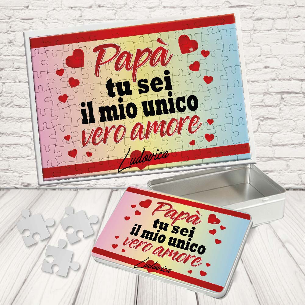 KIT PUZZLE ''UNICO VERO AMORE''