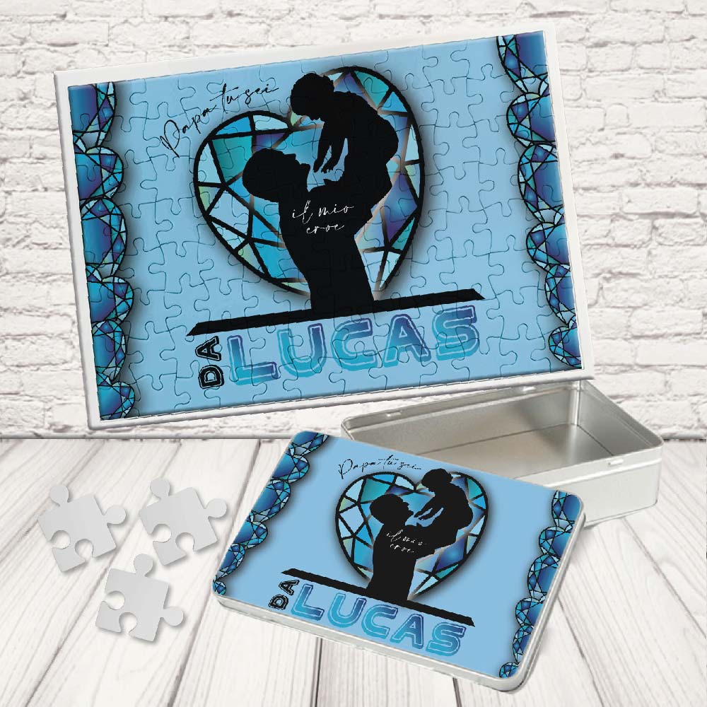 KIT PUZZLE ''CRISTALLO AZZURRO''