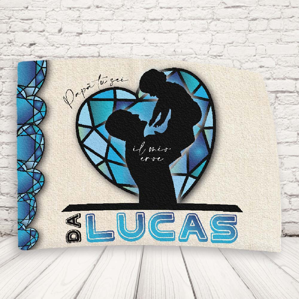 tovaglietta ''CRISTALLO BLU''