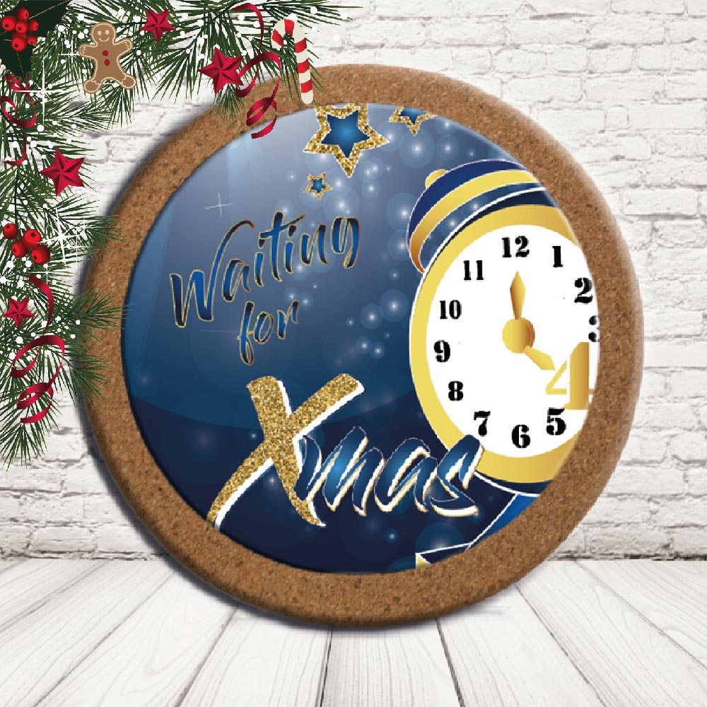 SOTTO PENTOLA ''XMAS TIME'' CERCHIO