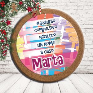 SOTTO PENTOLA ''DISTURBO COMPULSIVO NATALIZIO'' CERCHIO