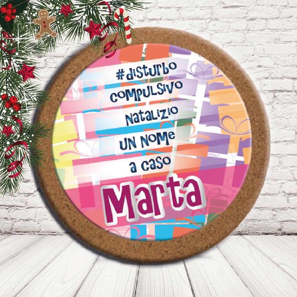 SOTTO PENTOLA ''DISTURBO COMPULSIVO NATALIZIO'' CERCHIO