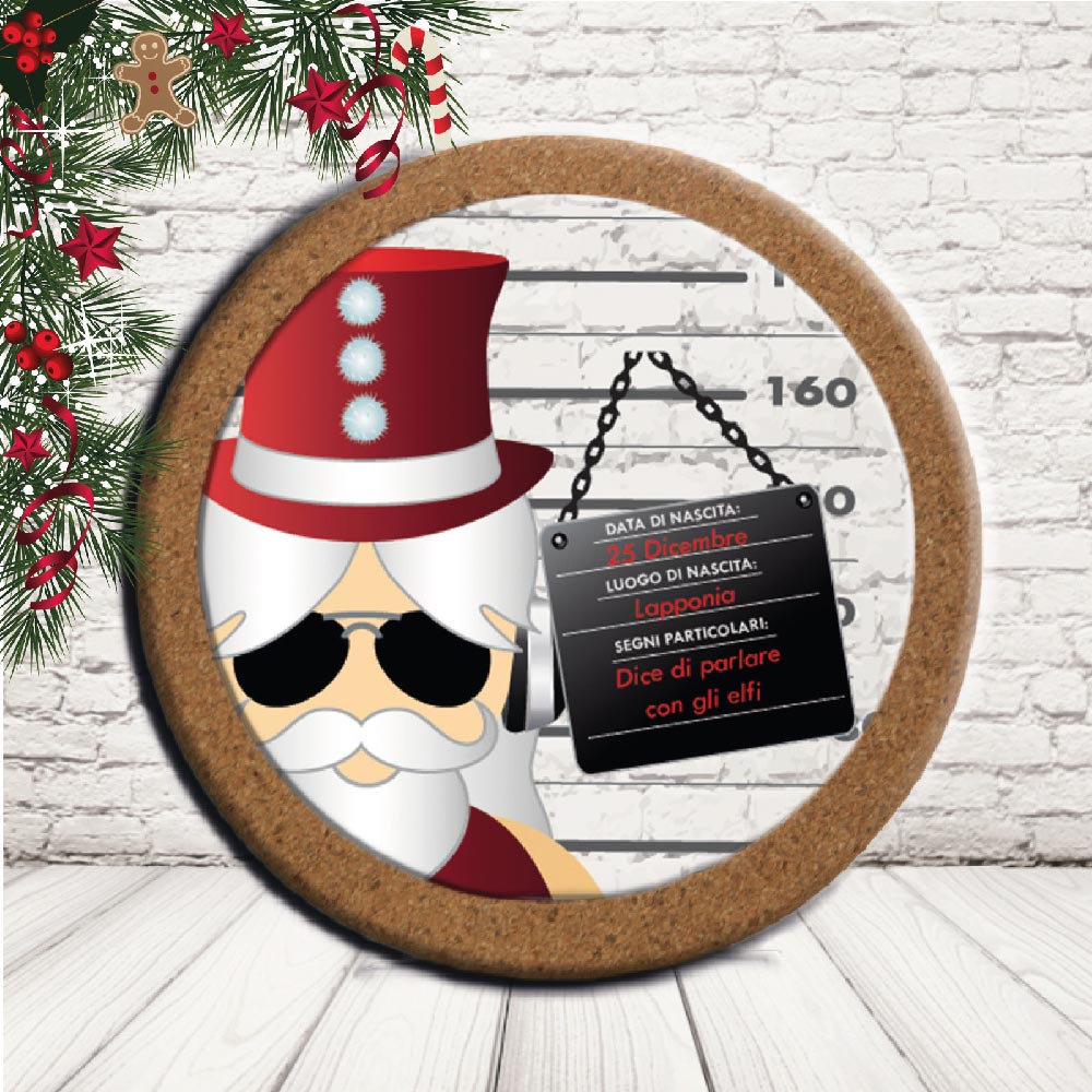 SOTTO PENTOLA ''BABBO RICERCATO '' CERCHIO