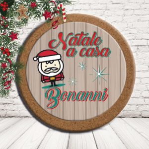 SOTTO PENTOLA 'BABBO CARTOON '' CERCHIO