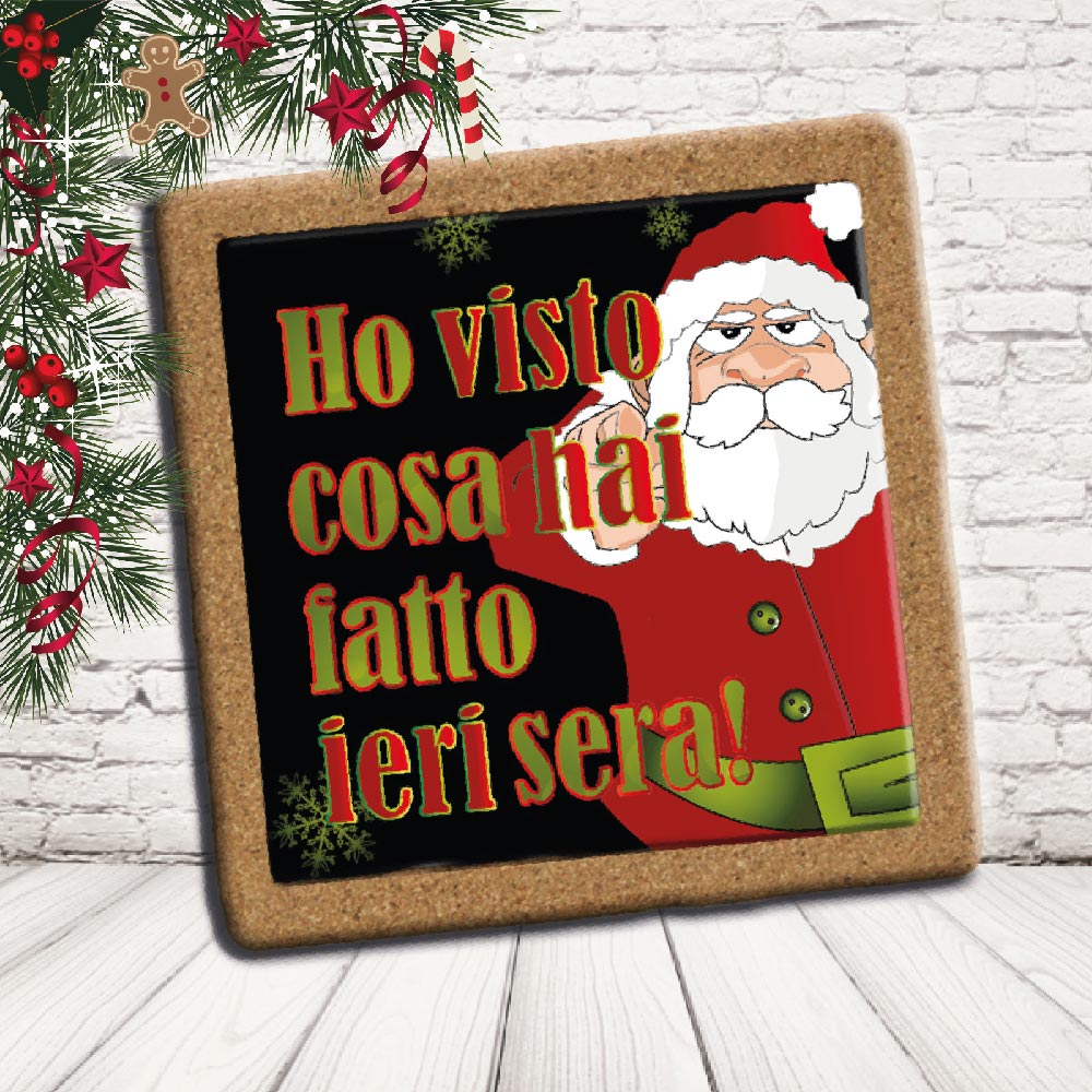 SOTTO PENTOLA ''HO VISTO COSA HAI FATTO'' QUADRATO