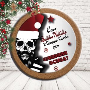 SOTTO PENTOLA ''SCHELETRO BABBO ' CERCHIO