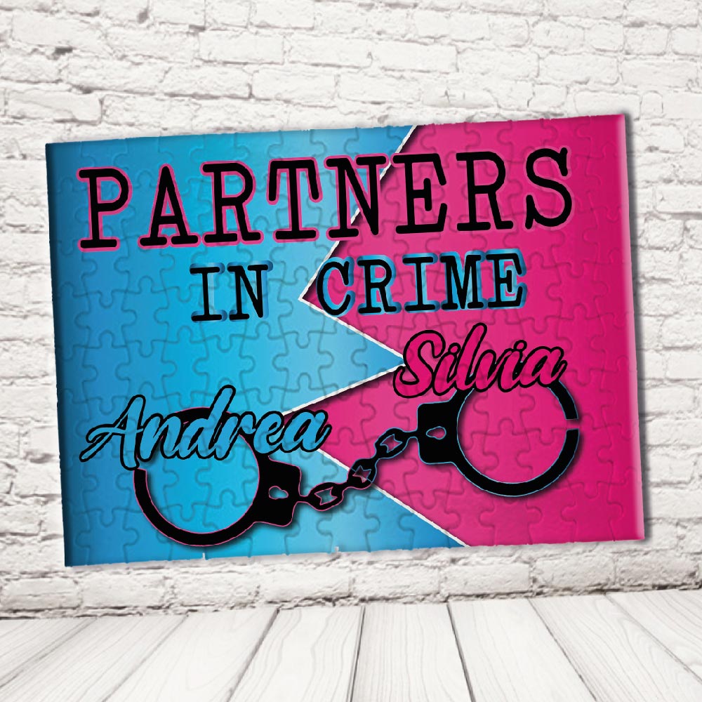 ''PARTNERS IN CRIME'' PUZZLE RETTANGOLO