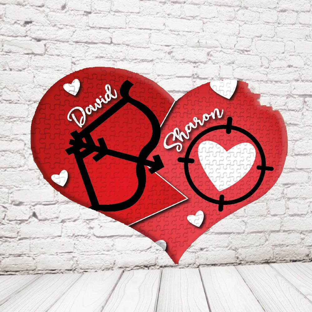 ''HO FATTO CENTRO'' PUZZLE CUORE